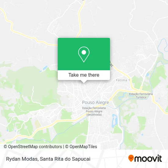 Rydan Modas map