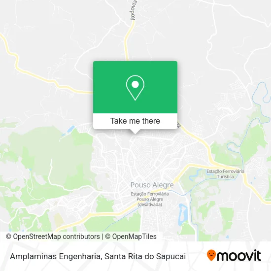 Amplaminas Engenharia map
