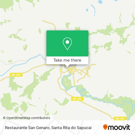 Mapa Restaurante San Genaro