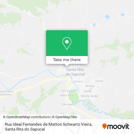 Rua Ideal Fernandes de Mattos Schwartz Vieira map