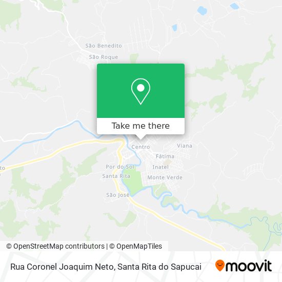 Rua Coronel Joaquim Neto map