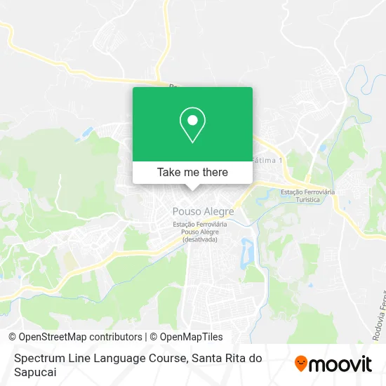 Spectrum Line Language Course map