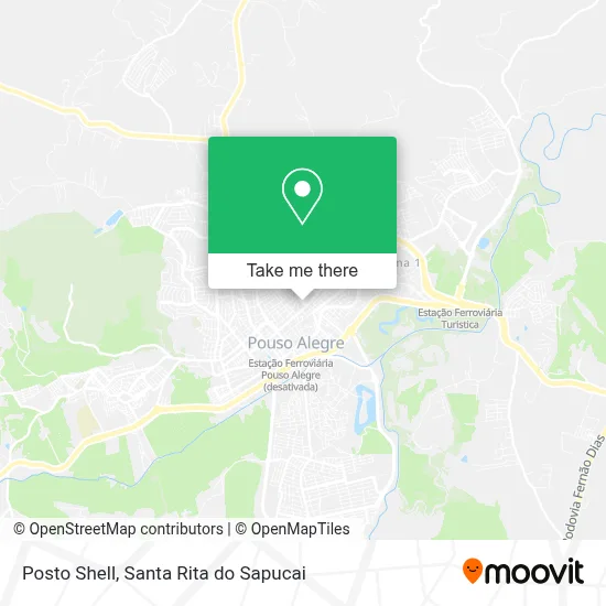 Posto Shell map