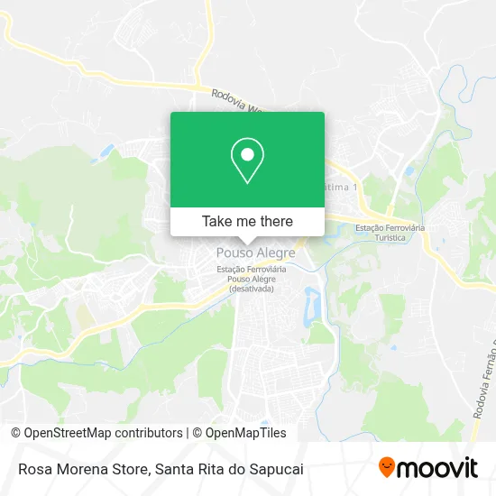 Rosa Morena Store map