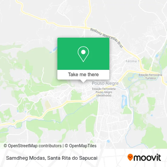 Samdheg Modas map