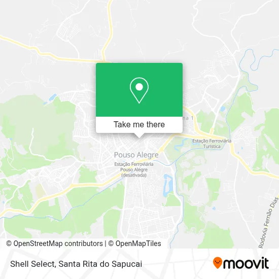 Shell Select map
