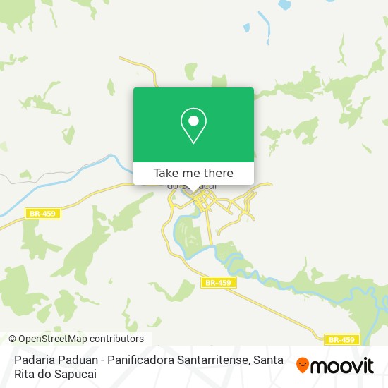 Padaria Paduan - Panificadora Santarritense map