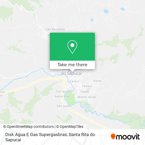 Mapa Disk Agua E Gas Supergasbras