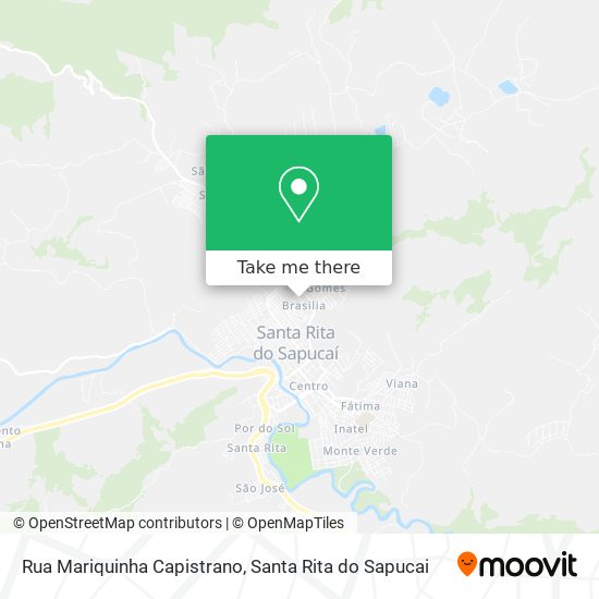 Rua Mariquinha Capistrano map