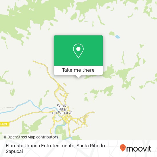 Floresta Urbana Entretenimento map
