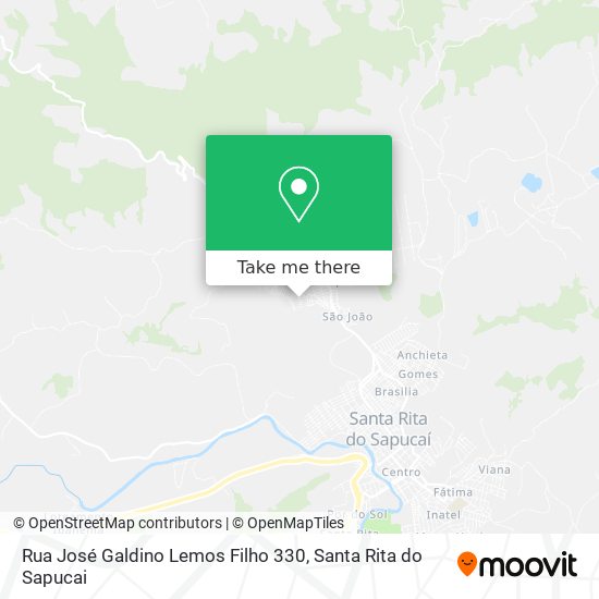 Rua José Galdino Lemos Filho 330 map