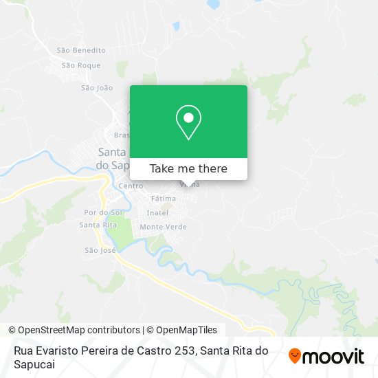 Rua Evaristo Pereira de Castro 253 map