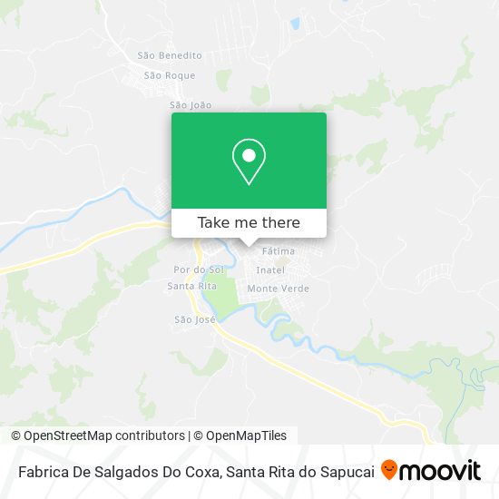 Fabrica De Salgados Do Coxa map