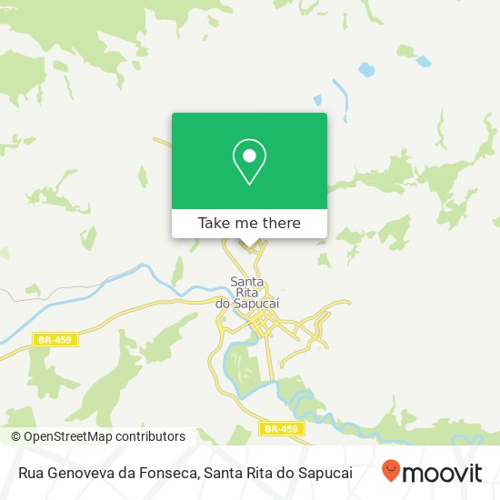 Rua Genoveva da Fonseca map