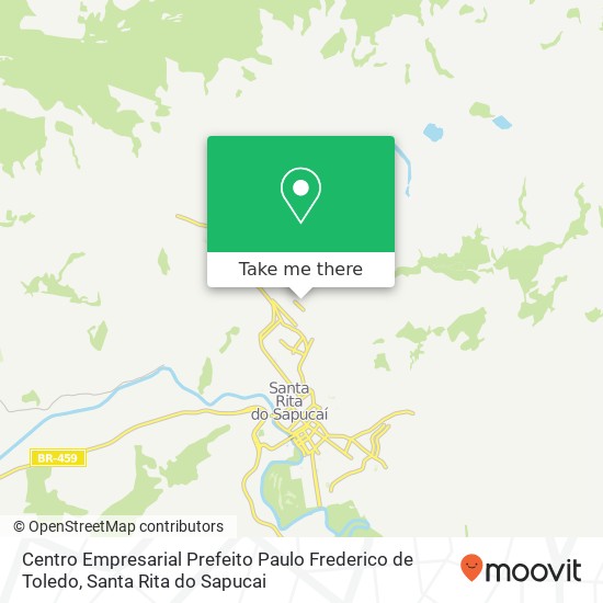 Centro Empresarial Prefeito Paulo Frederico de Toledo map