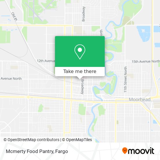 Mcmerty Food Pantry map