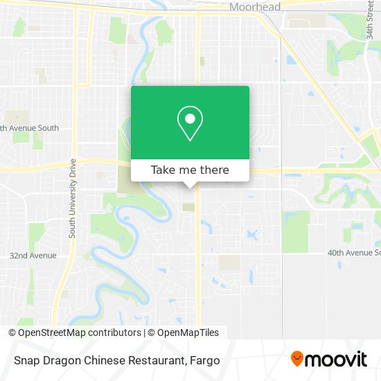 Snap Dragon Chinese Restaurant map