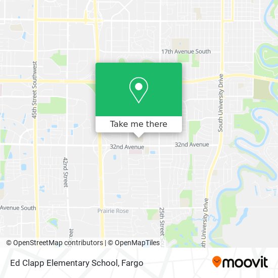 Ed Clapp Elementary School map