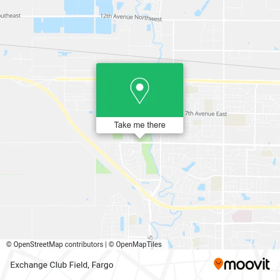 Exchange Club Field map