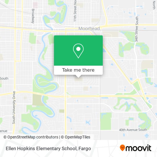 Ellen Hopkins Elementary School map