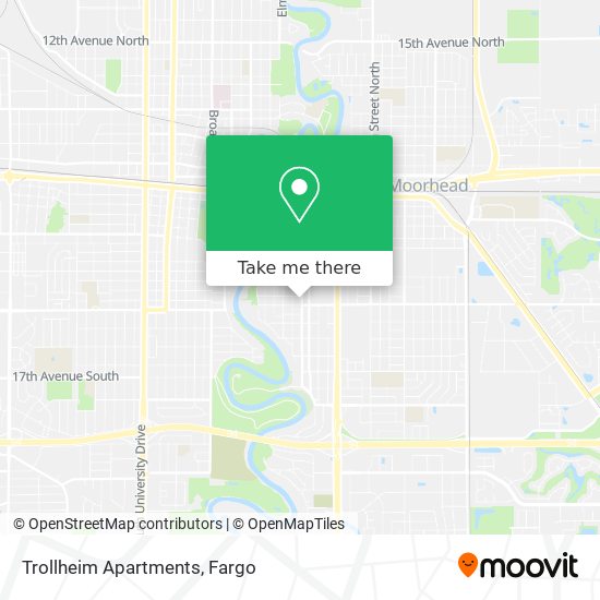 Trollheim Apartments map