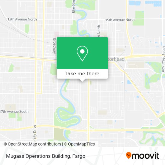 Mugaas Operations Building map