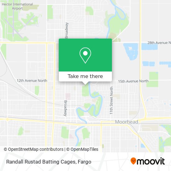 Mapa de Randall Rustad Batting Cages
