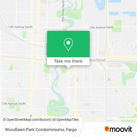 Woodlawn Park Condominiums map