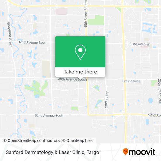 Mapa de Sanford Dermatology & Laser Clinic