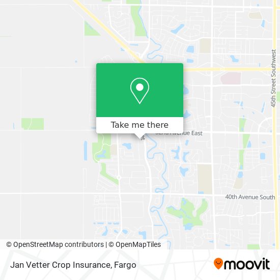 Mapa de Jan Vetter Crop Insurance