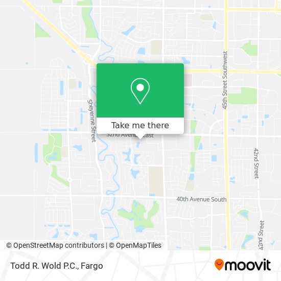 Todd R. Wold P.C. map