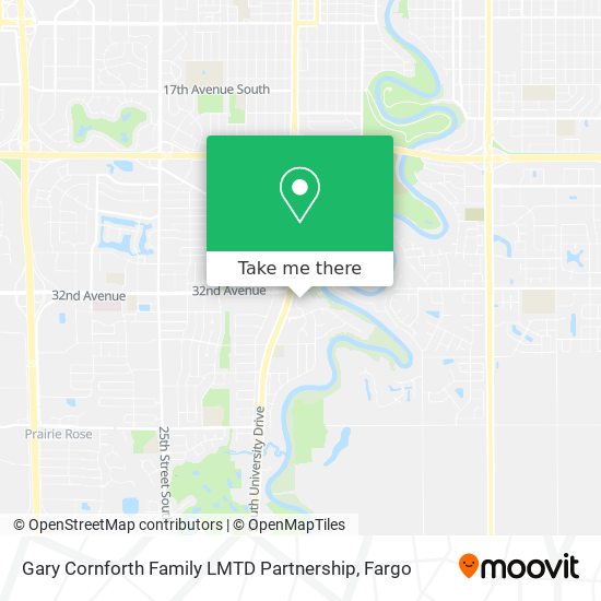 Gary Cornforth Family LMTD Partnership map