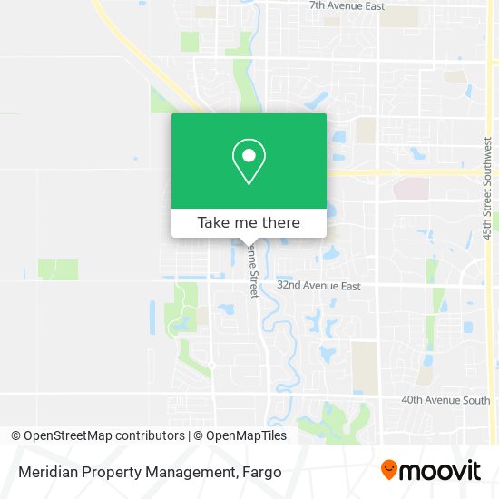 Meridian Property Management map