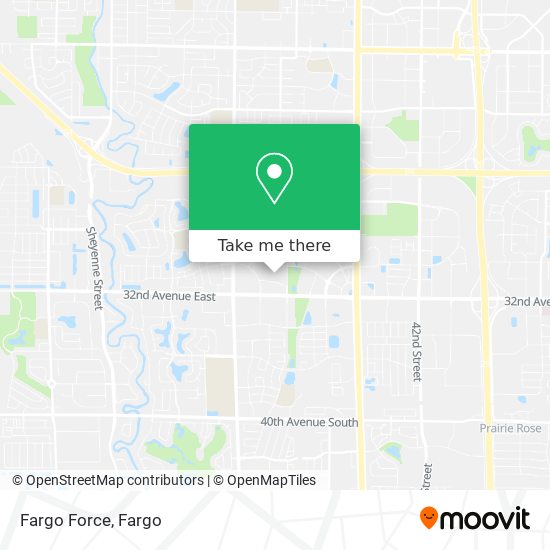 Fargo Force map