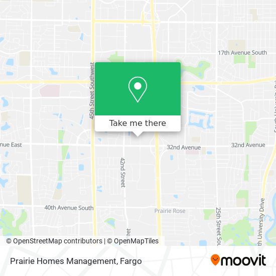 Mapa de Prairie Homes Management