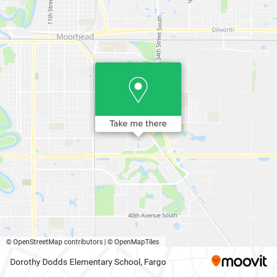 Mapa de Dorothy Dodds Elementary School