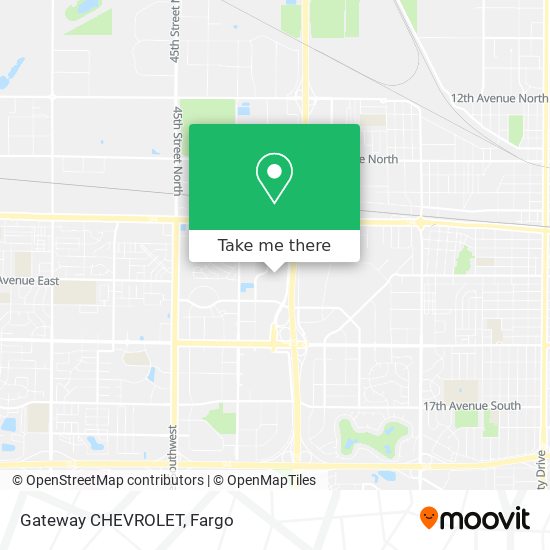 Gateway CHEVROLET map