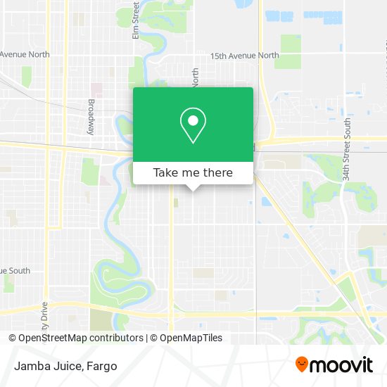 Jamba Juice map