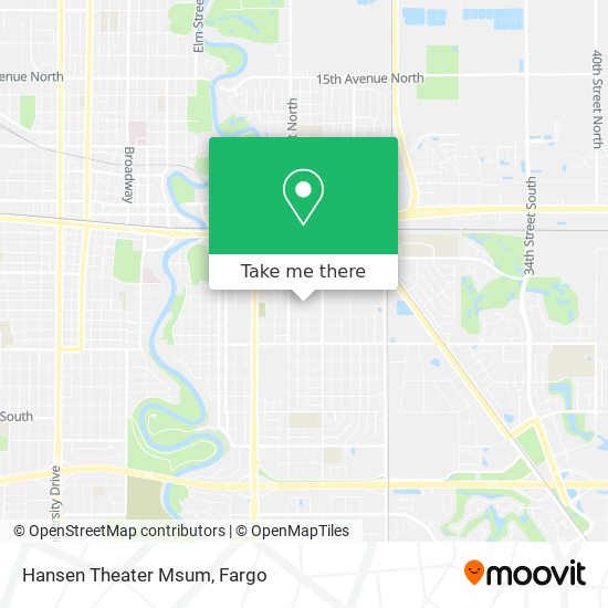 Hansen Theater Msum map