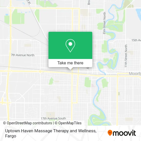 Mapa de Uptown Haven Massage Therapy and Wellness