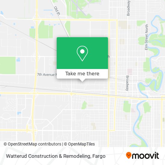 Watterud Construction & Remodeling map