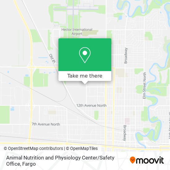 Animal Nutrition and Physiology Center / Safety Office map