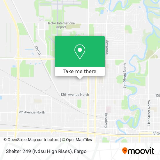 Shelter 249 (Ndsu High Rises) map