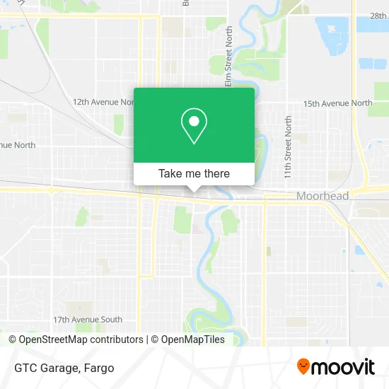 Mapa de GTC Garage