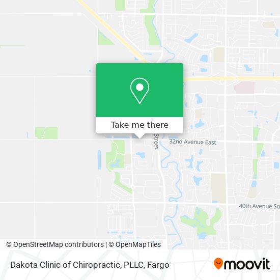 Dakota Clinic of Chiropractic, PLLC map