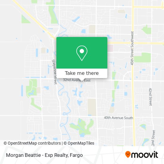 Morgan Beattie - Exp Realty map