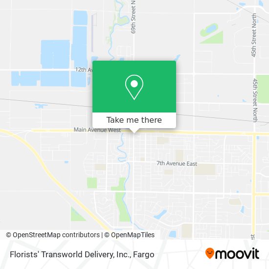 Florists' Transworld Delivery, Inc. map