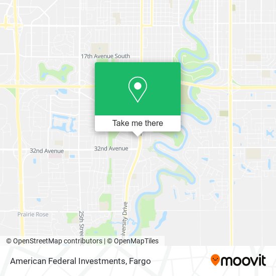 American Federal Investments map