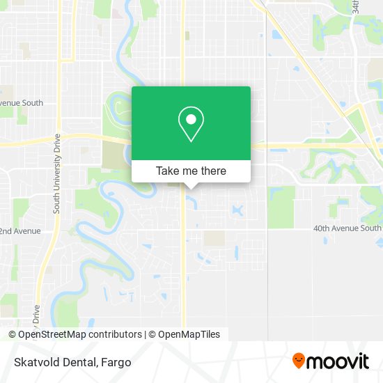 Mapa de Skatvold Dental