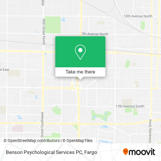 Benson Psychological Services PC map